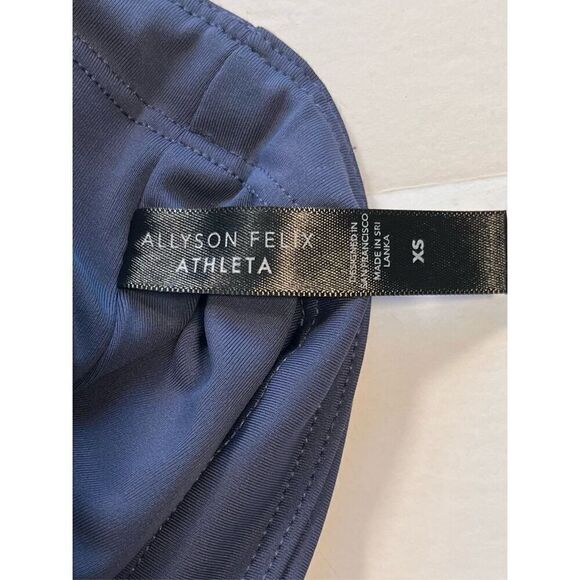 Athleta x Allyson Felix Womens Legend Shortie Bike Short Blue Size XS 980382-01 - Picture 14 of 16